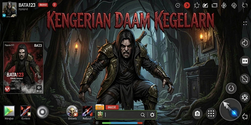 Screenshot dari gameplay BATA123 menampilkan suasana Horror yang menakutkan.