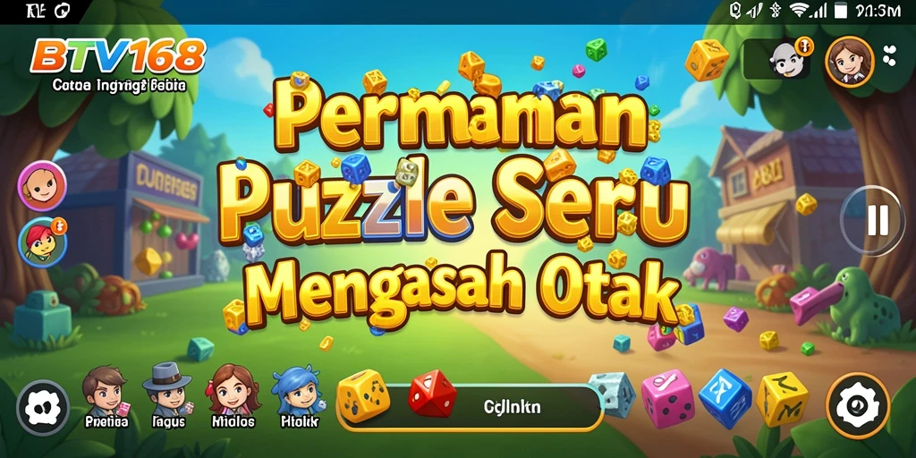 Tangkapan layar BTV168 yang menampilkan gameplay Puzzle menantang dan seru.