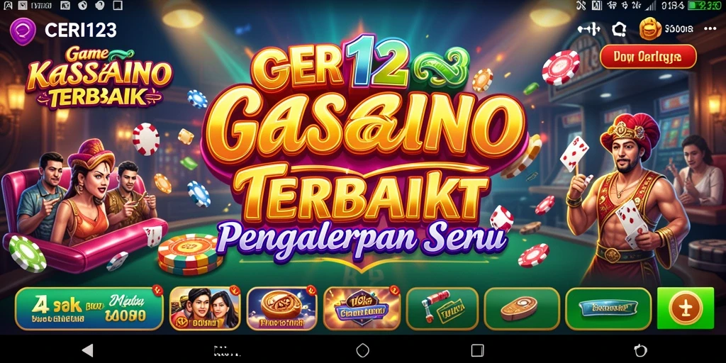 Tampilan gameplay CERI123 yang penuh warna dan menarik.