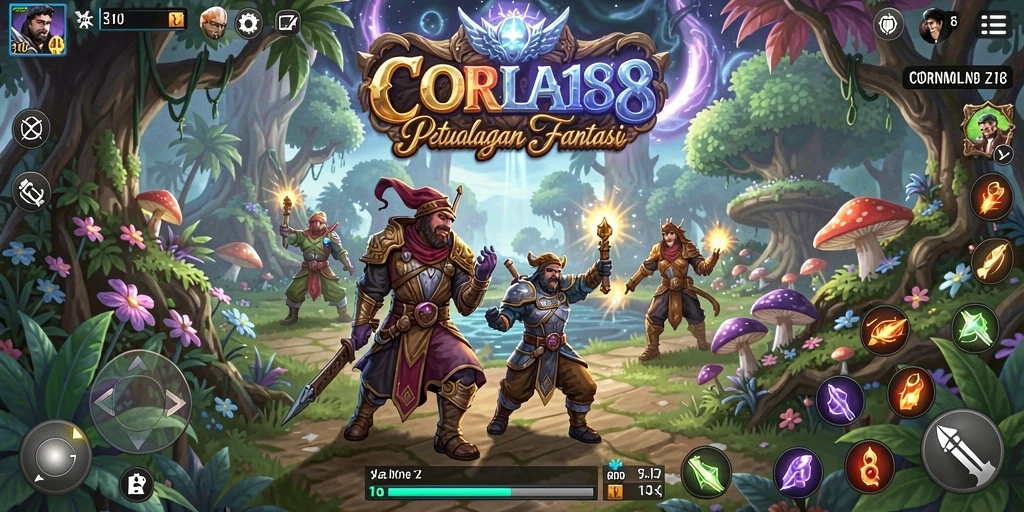 Tampilan gameplay CORLA188 yang menakjubkan dengan petualangan epik.
