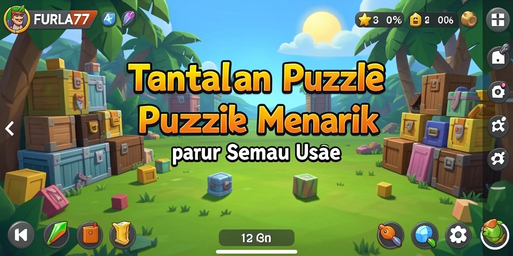 Menampilkan gameplay FURLA77 dengan berbagai teka-teki yang menarik.