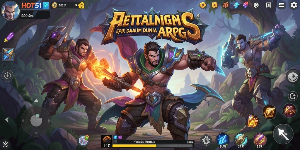 Tampilan gameplay <strong>HOT51</strong> yang penuh aksi dan strategi.