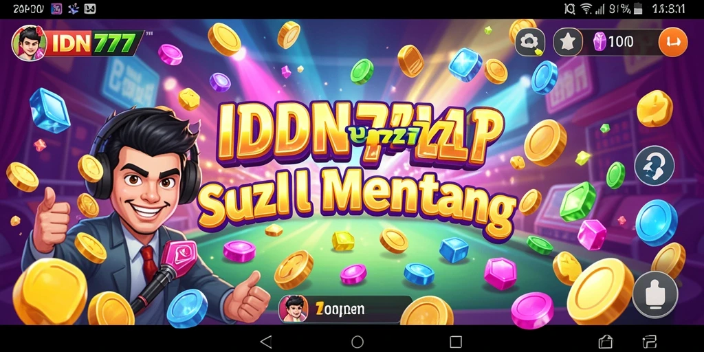 Tampilan game IDN777 dengan berbagai teka-teki yang menantang.