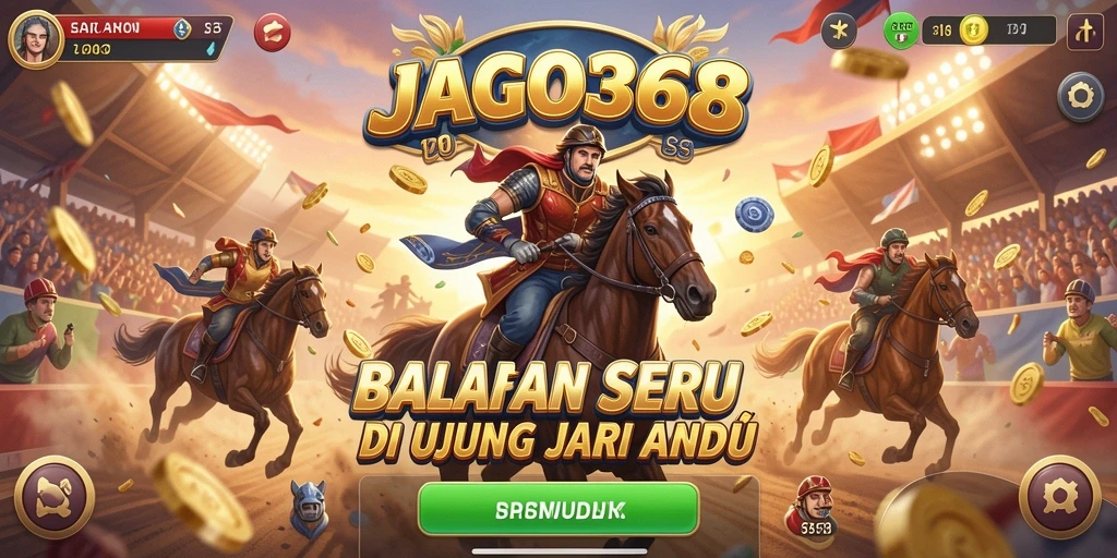 Gameplay balapan yang mendebarkan di JAGO368 dengan grafik menakjubkan.