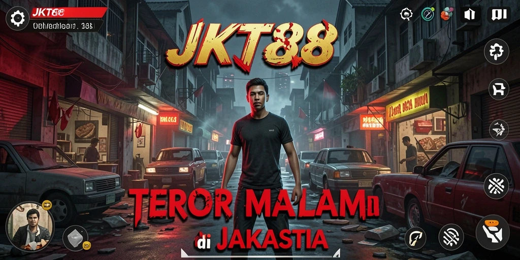 Gameplay mencekam di malam hari dengan suasana yang menyeramkan.