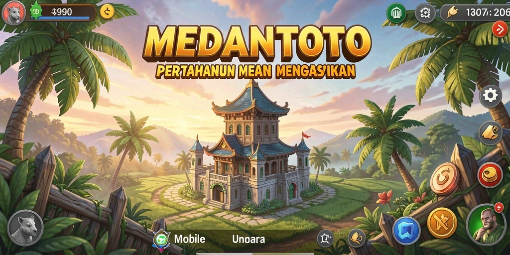 Tangkapan layar MEDANTOTO menampilkan aksi menakjubkan dalam pertahanan menara.