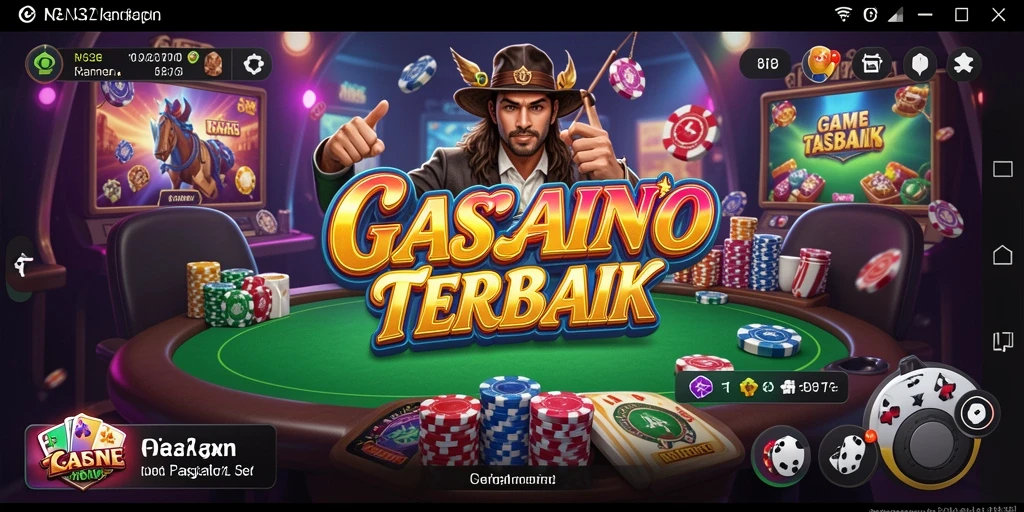 Tampilan menarik dari game Kasino N32 yang mendebarkan.