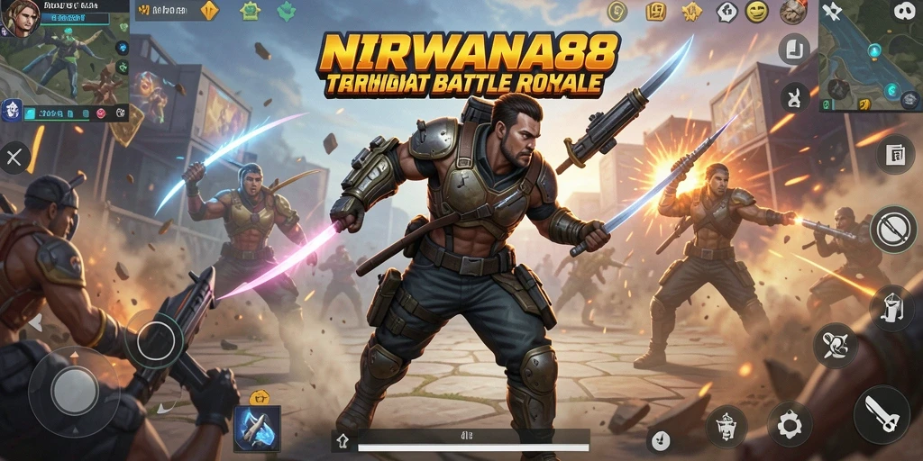 Tampilan gameplay NIRWANA88 yang intens dan seru.