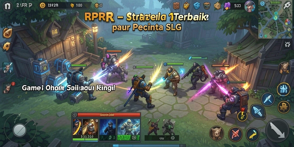 Tampilan menarik dari gameplay RPRR yang penuh strategi.