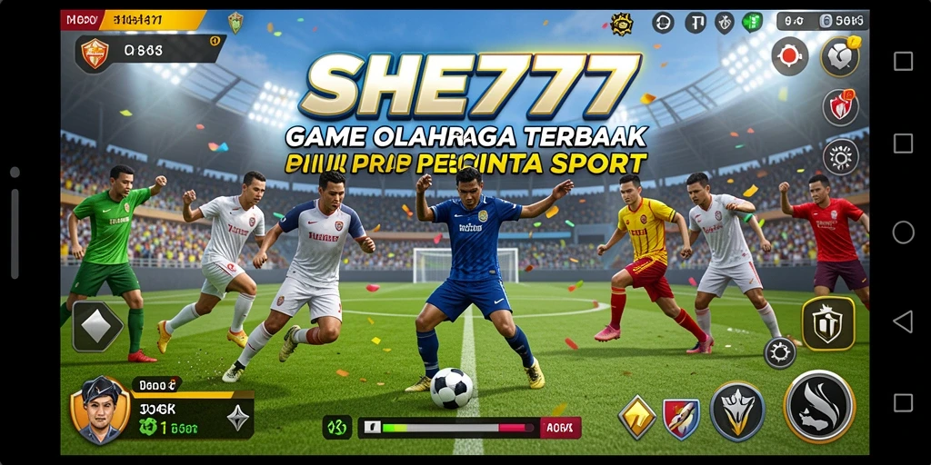 Gameplay seru dengan tantangan olahraga yang menarik.