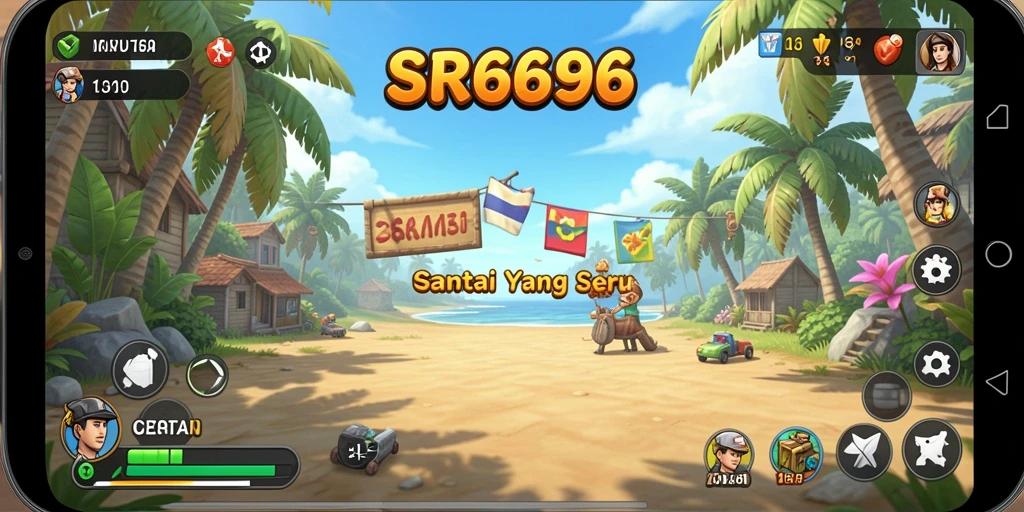 Tampilan gameplay seru dari SR6666 yang memikat.