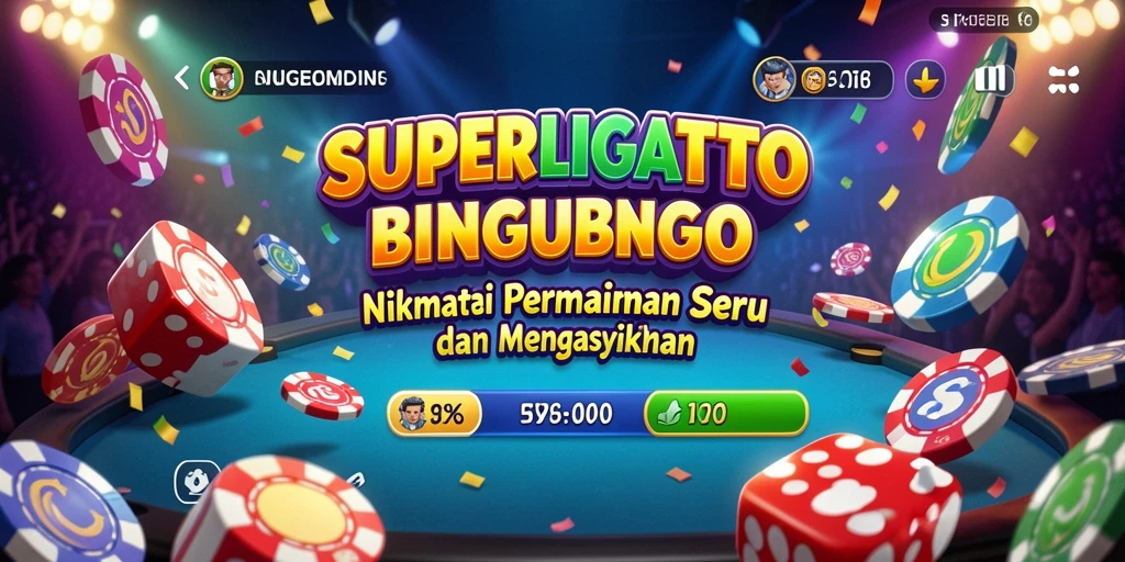 Screenshot SUPERLIGATOTO menampilkan gameplay Bingo yang seru dan interaktif.